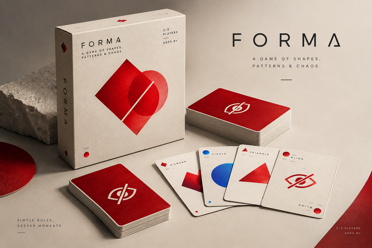 FORMA card game contents and cards