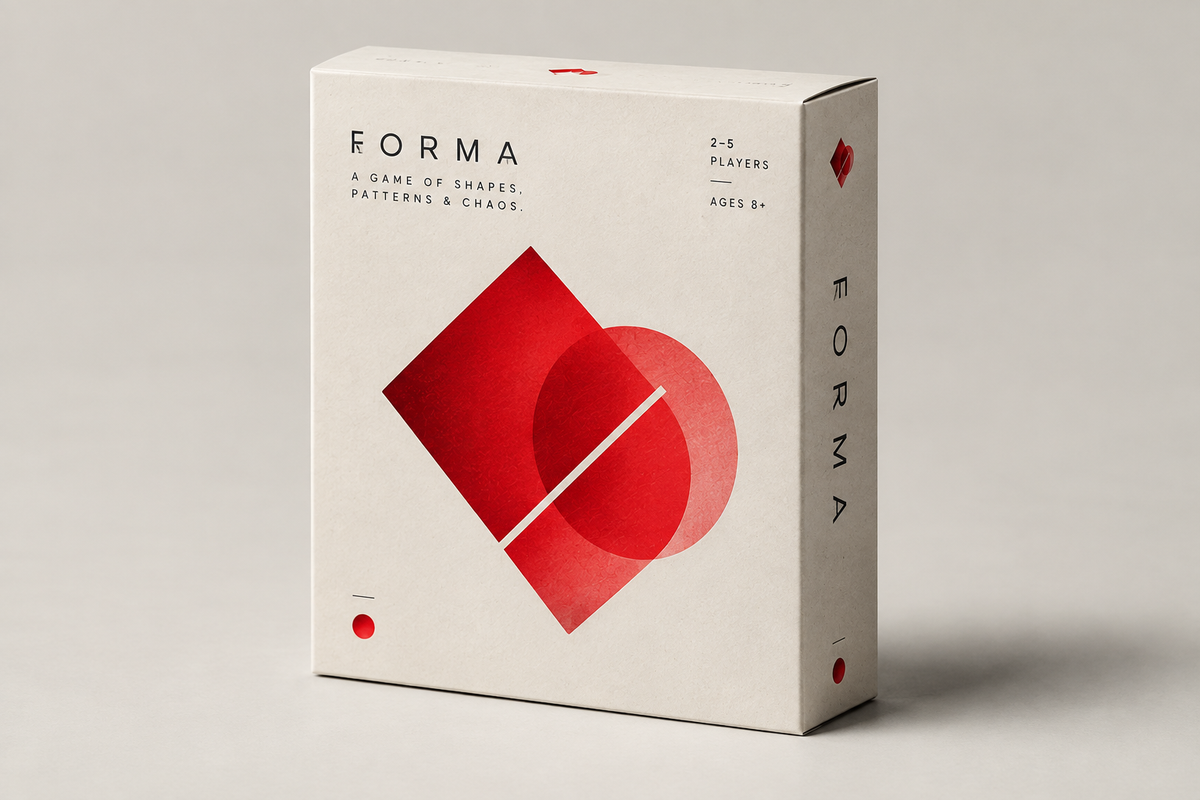 FORMA card game box